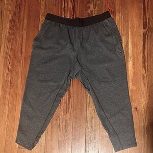 Nike Yoga Men's Dark Gray Athletic Pants Joggers Running Workout XXL